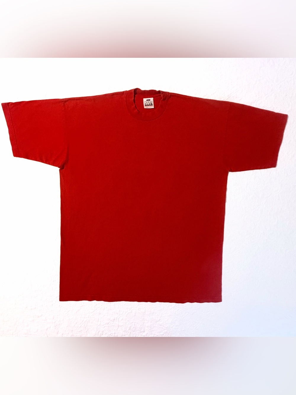 Pro Club | Heavyweight Blank Short Sleeve T-Shirt | Red | Size 4XL